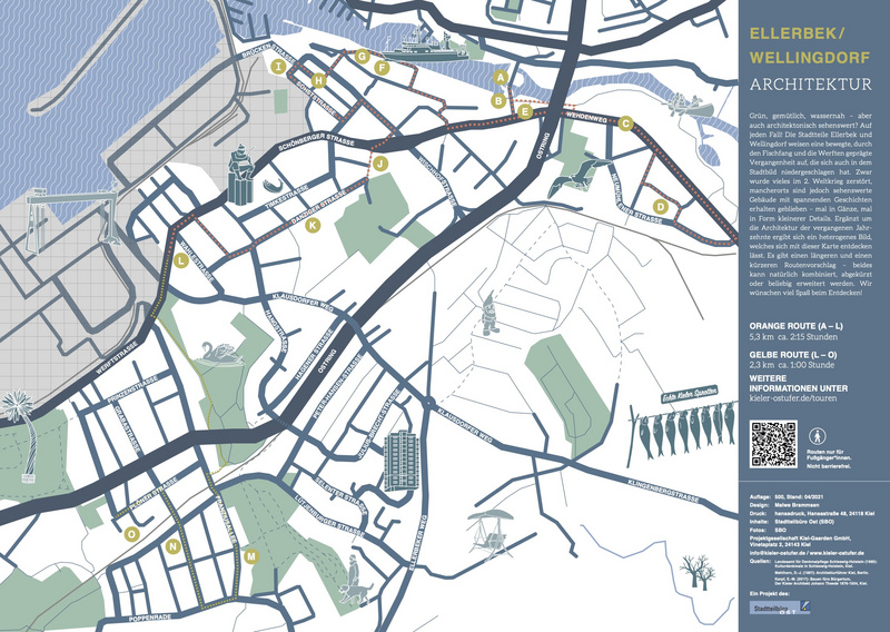 Architektur Map Ellerbek/Wellingdorf