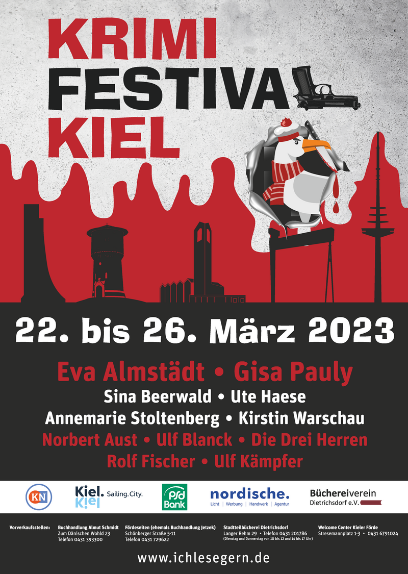 Plakat Krimi Woche Kiel 