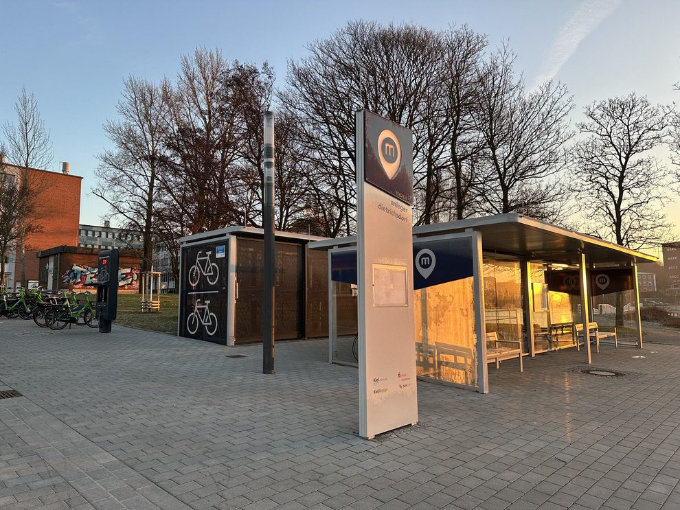 Mobilitätsstation Anleger Dietrichsdorf (Stand: Februar 2023)